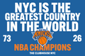 "NYC IS THE GREATEST COUNTRY IN THE WORLD" POSTER