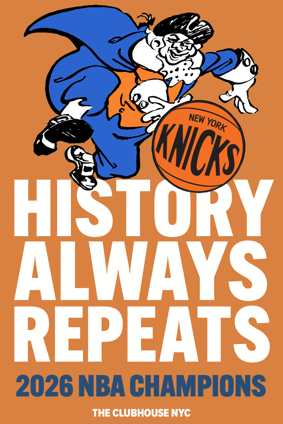 "HISTORY ALWAYS REPEATS" POSTER